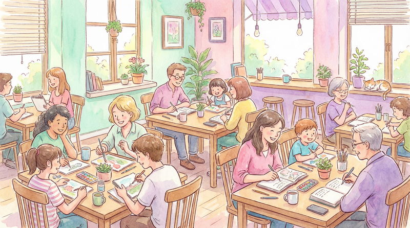 社区动态 3d同人 同人创作者交流场景